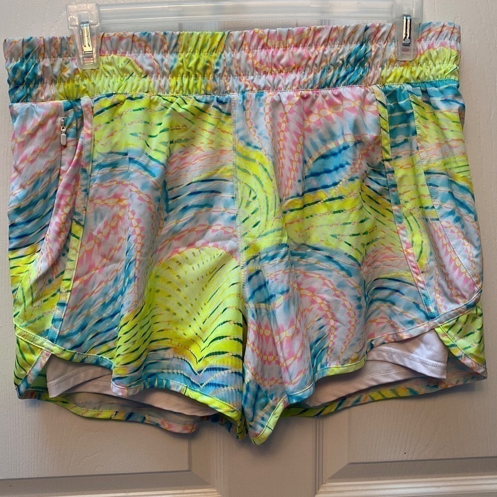 Womens Avia casual lined stretch regular size athletic shorts size XL